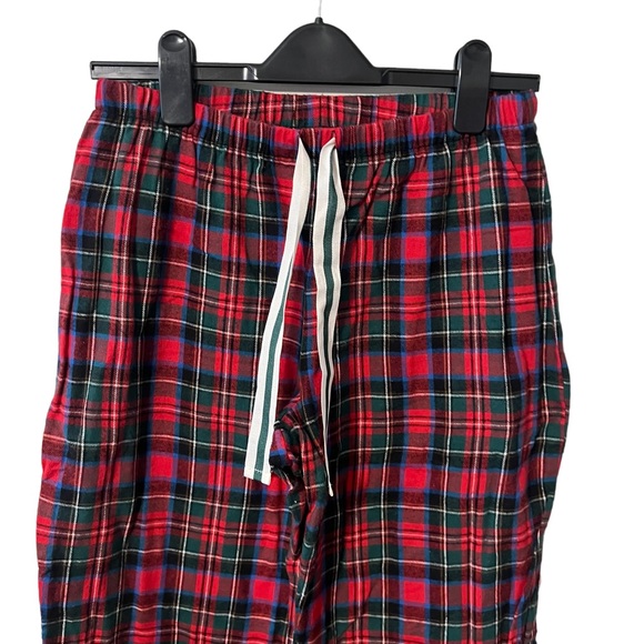 Sleep Sense Red Plaid Flannel pajama set size small - Picture 8 of 8